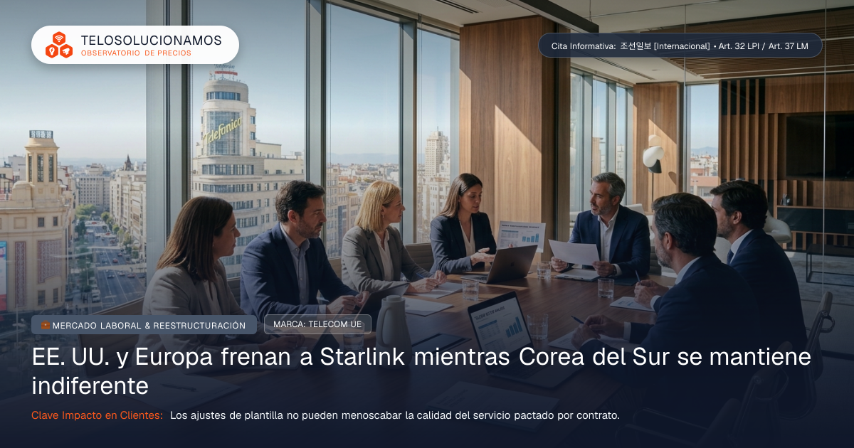 Regulación global de Starlink y su impacto en las telecomunicaciones en España